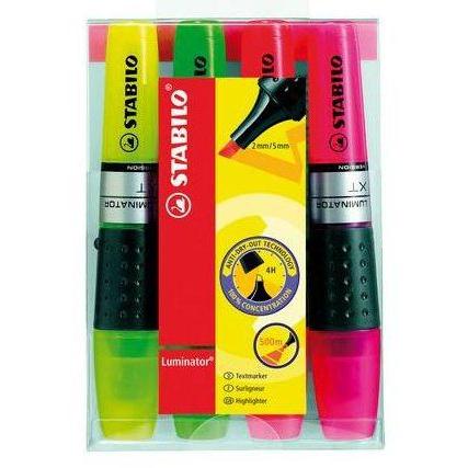 Photo de Surligneur fluo - Stabilo luminator - Multicolore - Stabilo