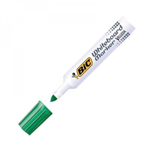 Photo de Marqueur tableau blanc - Ogive - Velleda 11 - Vert - Bic