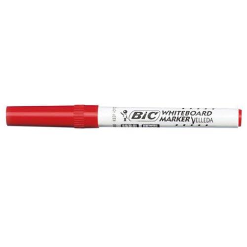 Photo de Marqueur tableau blanc - Velleda 41 - Rouge - Bic