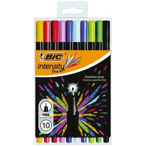 Photo de Feutre fin - Pack - Intensity - Bic - Multicolore - Bic