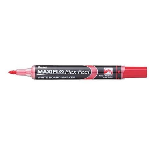 Photo de Marqueur tableau blanc - FlexFeel - Rouge - Pentel