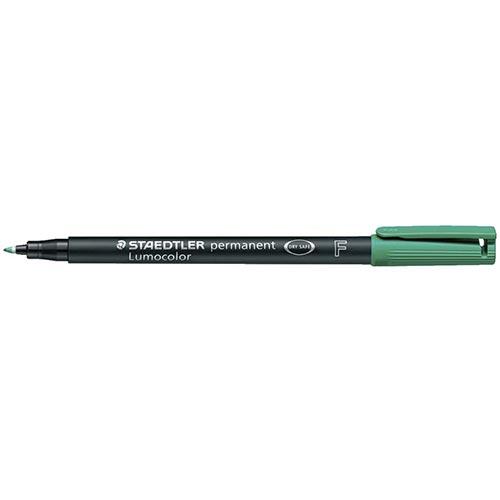 Photo de Marqueur - 0,6mm - Lumocolor 318 - Vert - Staedtler