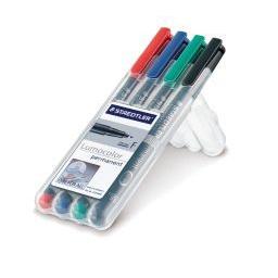 Photo de Marqueur - 0,6mm - pack - Lumocolor 318 - Multicolore - Staedtler