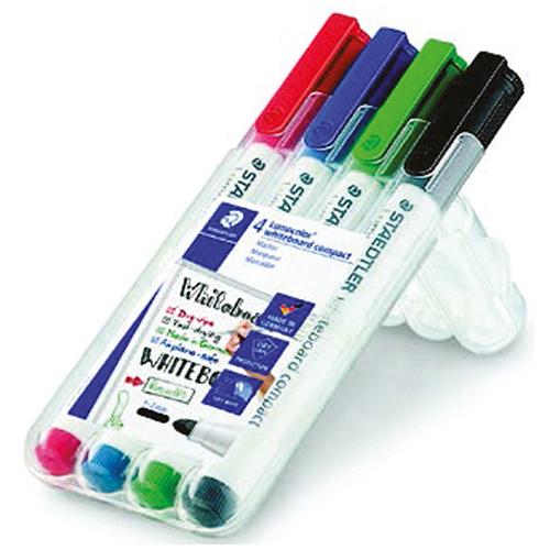 Photo de Marqueur tableau blanc - pack - Staedtler 341 - Multicolore - Staedtler