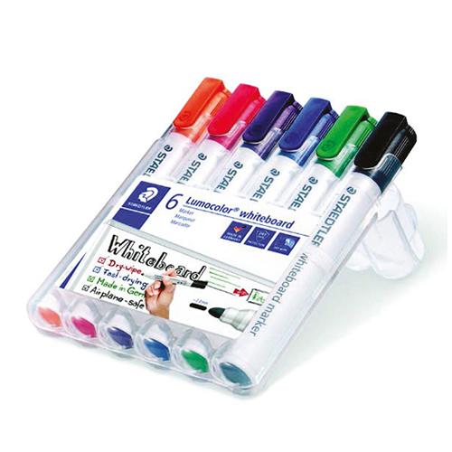 Photo de Marqueur tableau blanc - pack - Staedtler 351 - Multicolore - Staedtler