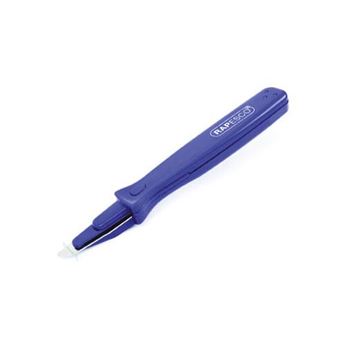 Photo de Arrache agrafes - stylo  - Bleu - Rapesco