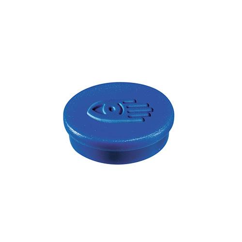 Photo de Aimants - boite 10 - diam 10 mm - Bleu - Legamaster