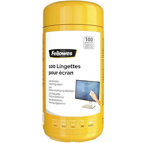 Photo de Lingettes nettoyantes écran - Fellowes