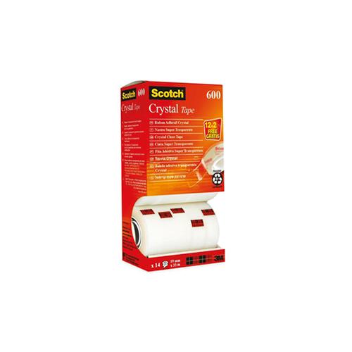 Foto van Ruan zelfklevend Scotch Crystal - ronde 12 + 2 gratis - Scotch
