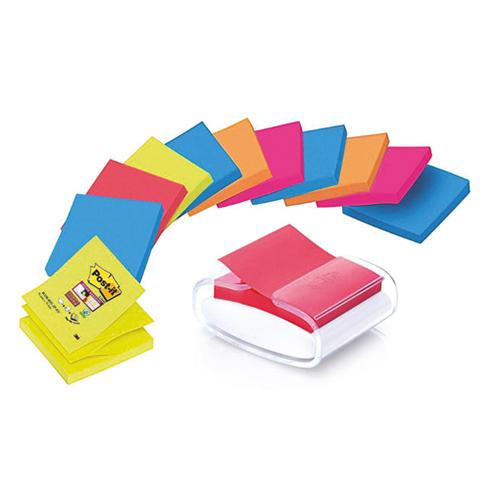 Photo de Dévidoir Pro + pack 12 Post-it - Blanc - Post-it