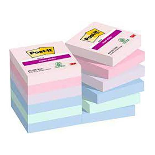 Photo de Post-it  Sticky Soulful - 47.6x47.6 (lot12) - Multicolore - Post-it