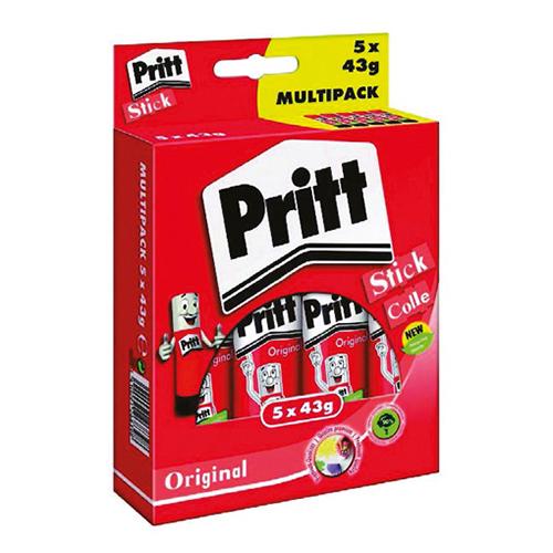 Photo de Bâton de colle  - 43gr - 4+1 - Pritt - Pritt