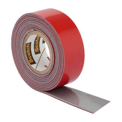 Photo de Ruban de fixation Scotch Extreme Exterior 19mmx1.5m - Rouge - Scotch