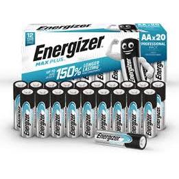 Photo de PIle Energizer Max Plus AA,  paq de 20 - code 2337200