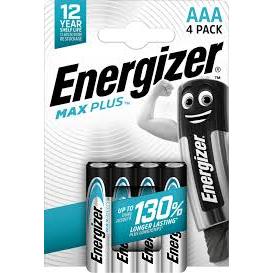 Photo de Pile Energizer Max Plus AAA,  paq de 4 - code 437461