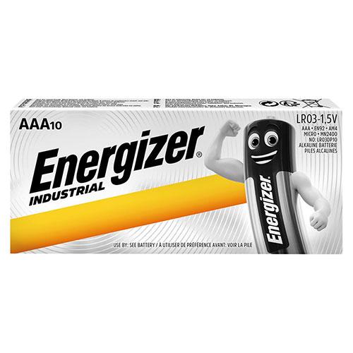 Photo de Energizer Industrial AAA/LR03-  paq 1o - Energizer