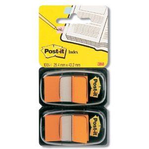 Photo de Post-it index standard 25 mm - Orange - Post-it