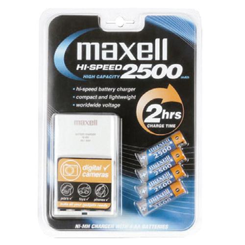 Photo de Chargeur  piles AA et AAA + 4 piles  - Maxell