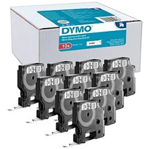 Photo de Ruban Dymo - 9mm x 7m - Noir sur blanc - Multicolore - Dymo