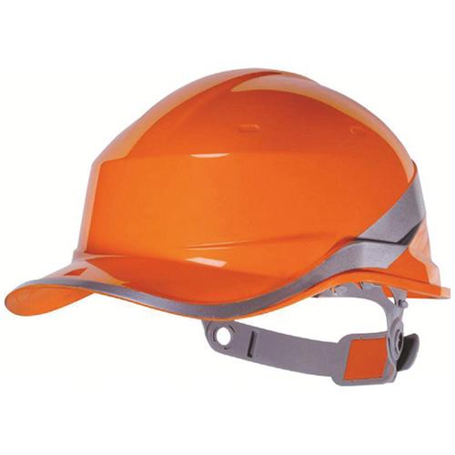 Photo de Casque visière devant ou derrière - Baseball Diamaond V - Orange - Deltaplus