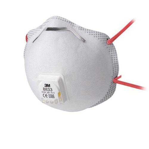 Photo de Masque respiratoire - FFP3 avec valve dexpiration - 3M