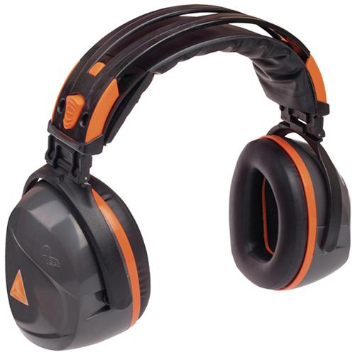 Photo de Casque antibruit - Interlagos Foldable - Orange - Deltaplus