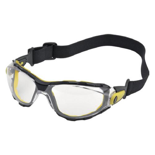 Photo de Lunettes policarbonate PACAYA CLEAR STRAP - Noir - Deltaplus