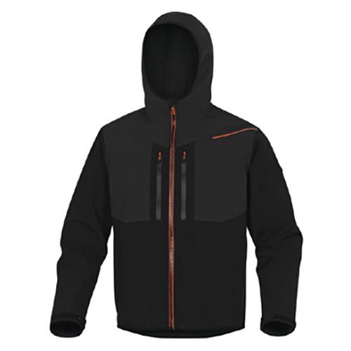 Photo de Veste pollaire HORTEN2 - noir/orange - taille M - Orange - Deltaplus