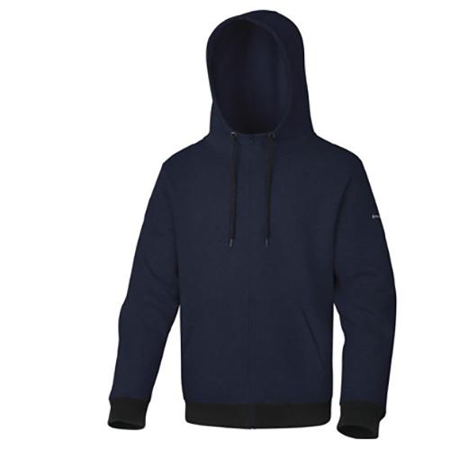 Foto van Arezzo sweatshirt jack - grijs - maat XL - Grijs - Deltaplus