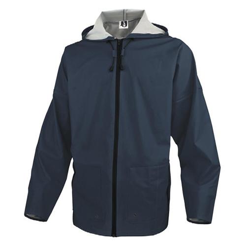 Foto van Marineblauwe regenjas - 850VES - maat M - Blauw - Deltaplus
