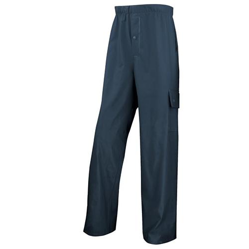 Foto van Marineblauwe regenbroek - 850PAN - maat M - Blauw - Deltaplus