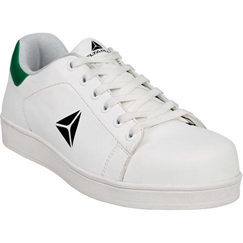 Photo de Chaussures basse smash cuir blanche - 40 - Blanc - Deltaplus