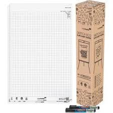 Foto van Bloc chevalet Sketch Eco quadrillé-2x 50 feuilles - 7-157625