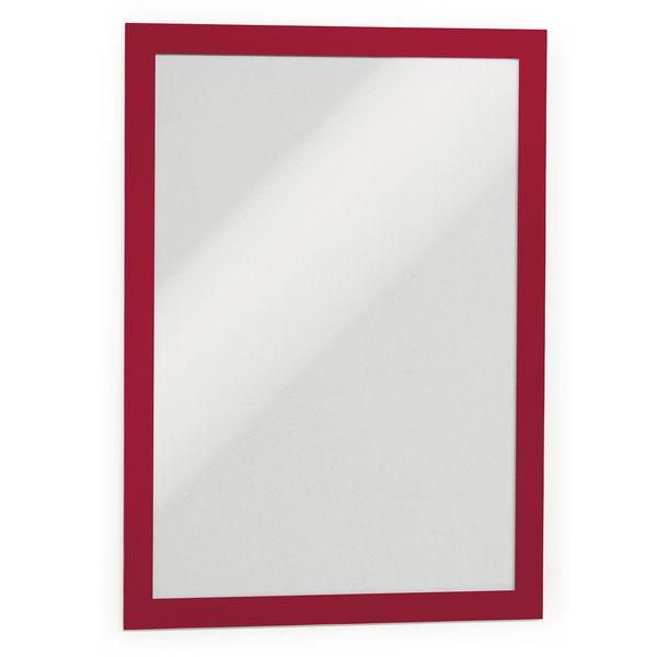 Photo de Duraframe magnetic - lot de 5 - Rouge - Durable