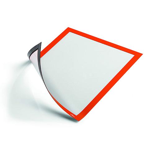 Photo de Duraframe magnetic - lot de 5 - Orange - Durable