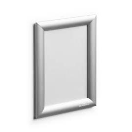 Photo de Vitrine d'affiche clipsable aluminium A5 argent - 4795-23