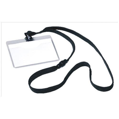 Foto van Textiel badge + kant kit - 60x90 - pak van 10 - Zwart - Durable