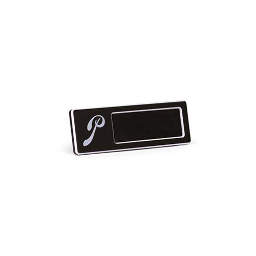 Photo de Badge nominatif craie - 75x25mm - Posta