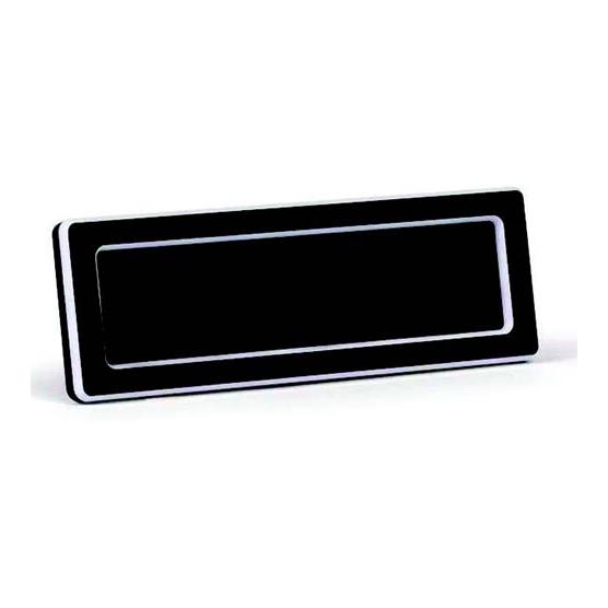 Photo de Badge nominatif craie - 75x25mm - Posta