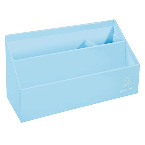 Foto van Aquarel kartonnen brievenhouder - Blauw - Exacompta