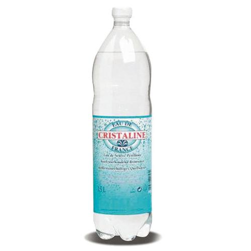 Photo de Eau Cristaline  - pétillante - 1,5L - Cristaline