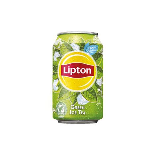 Photo de Icea Tea Green - canettes 0,33L - lot de 25 - Lipton