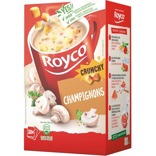 Photo de Soupe Royco champignons - boite de 20 sachets - Royco