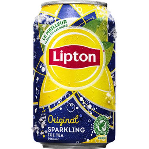 Photo de Canettes dIce-Tea Classic - Lipton