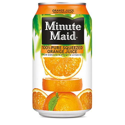 Photo de Canettes de Minute Maid Orange - Minute Maid