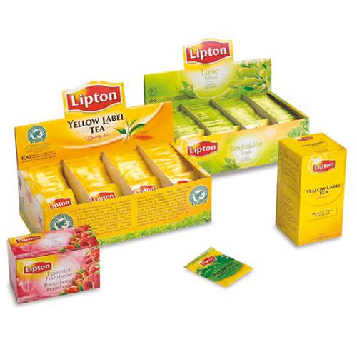 Foto van Lipton Thee - Geel - Lipton