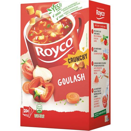 Photo de Soupe Royco Goulash Crunchy - bte 20 sachets - Royco