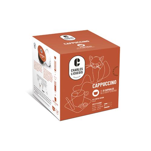 Photo de Capsules Dolce Gusto - Cappuccino - Charles Liégeois - Charles Liégeois