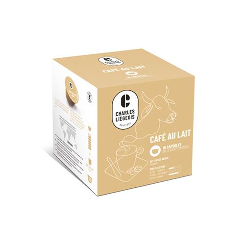 Photo de Capsules Dolce Gusto - Café au lait - Charles Liégeois - Charles Liégeois