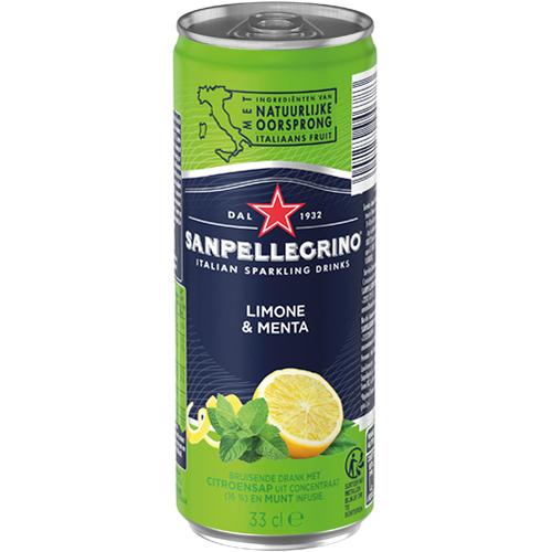 Photo de San Pellegrino - Citron & Menthe -33cl - SanPellegrino